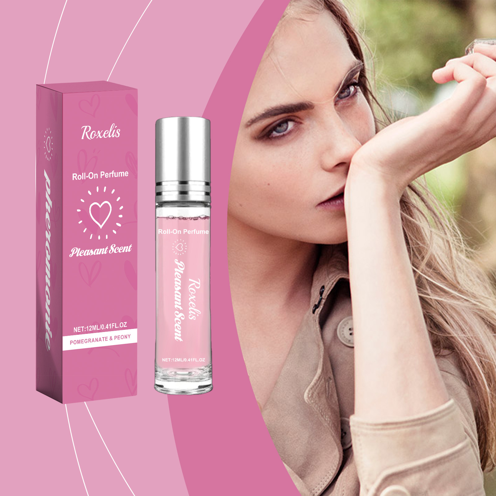 Pomegranate Peony Elegance